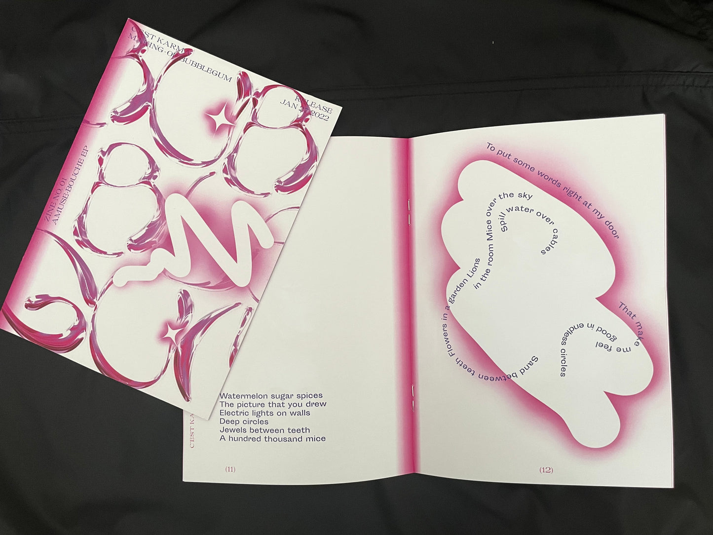 Zine 01: Bubblegum